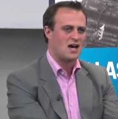 Red faced Tim Wilson